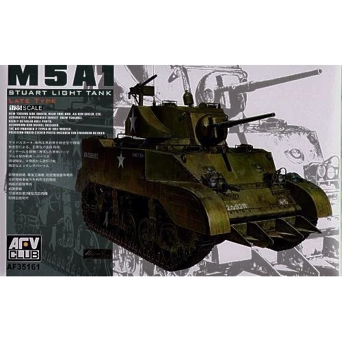 Модель AFV-Club Легкий танк M5A1 Late Type (AF35161)