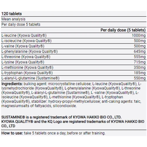 Амінокислота для спорту Yamamoto Nutrition Amino DEX 120 Caplets: Смак Без смаку