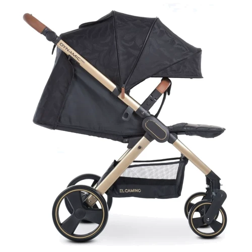 Коляска El Camino Dynamic PRO ME 1053G Special black фото 8