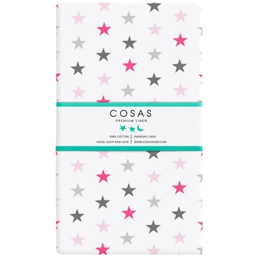 

Простынь Cosas Star grey rose 120х60 см (4822090035276)