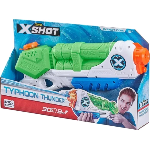 Водний бластер X-Shot Warfare Medium Typhoon Thunder (01228R): Матеріал пластик