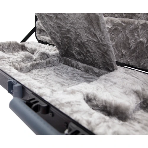Кейс для бас-гитары FENDER DELUXE MOLDED BASS CASE BLACK фото 3