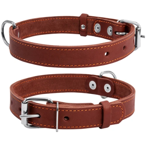 Ошейник Collar 35 мм 48-63 см Коричневый (4823089305417)