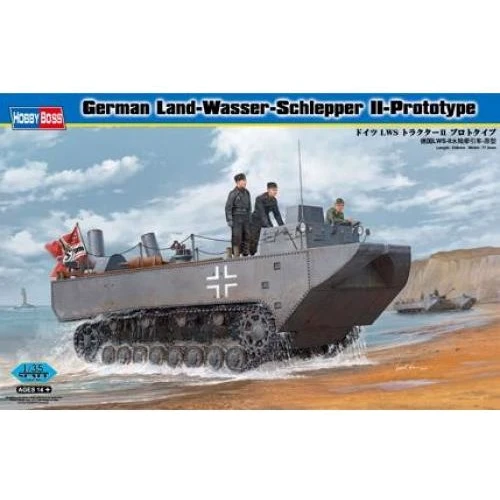 Модель Hobby Boss Немецкий тягач-амфибия Land-Wasser-Schlepper II-Prototype (HB82461)