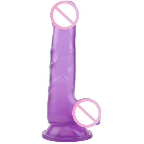Фаллоимитатор Chisa Hi-Rubber 7.7" Dildo Purple