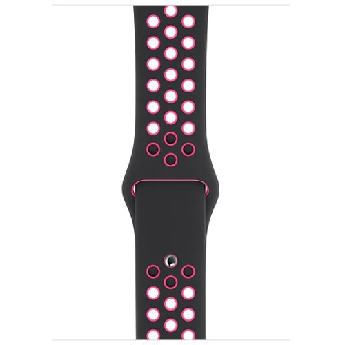 Аксессуар для Watch Apple Sport Band Nike Black/Pink Blast (MWUC2) for Apple Watch 42/44/45/49mm