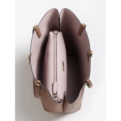 Женская сумка тоут Guess Alby Toggle Tote светло-коричневая (HWVG7455230-MCR): Тип Сумки