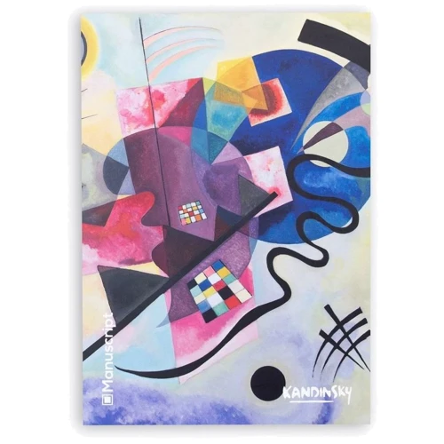 Скетчбук Manuscript Books Kandinsky 1925 с открытым переплетом: Обложка Интегральная