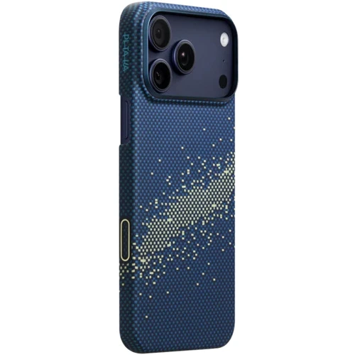 Чехол для iPhone Pitaka Ultra-Slim Case Milky Way Galaxy (KI1701MPM) for iPhone 17 Pro Max: Цвет синий