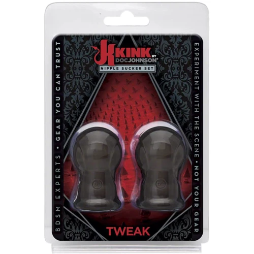 Присоски для сосков Doc Johnson Kink - Tweak - Nipple Sucker Set