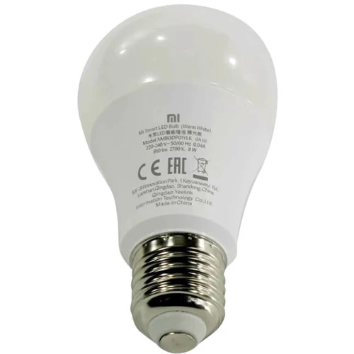 Умная лампа Xiaomi Mi LED Smart Bulb (Warm White) E27 (GPX4026GL) фото 1