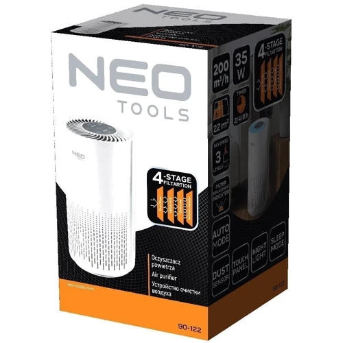 Очищувач повітря NEO Tools 90-122: Тип управління Сенсорное