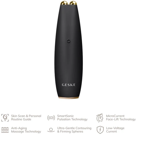 Микротоковая ручка для подтяжки кожи лица GESKE MicroCurrent Face-Lift Pen 6в1gray (HB0119)