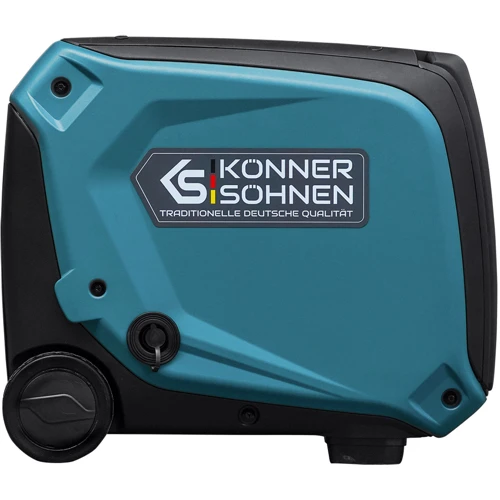 Генератор инверторный газобензиновый Konner&Sohnen KS4000IEGS: Объем топливного бака 12 л