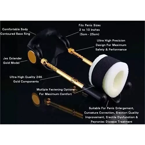 Экстендер для увеличения члена Jes-Extender Gold