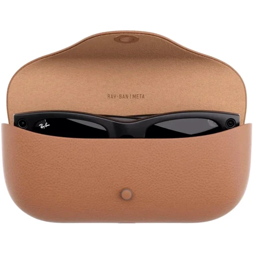 Смарт-очки Ray-Ban Meta Wayfarer Shiny Black Frame Clear Lenses size M (RW4006 601/SB 50-22) фото 7