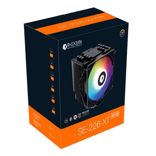 Кулер ID-COOLING SE-226-XT ARGB: Регулювання оборотів широтно-импульсная модуляция (PWM)