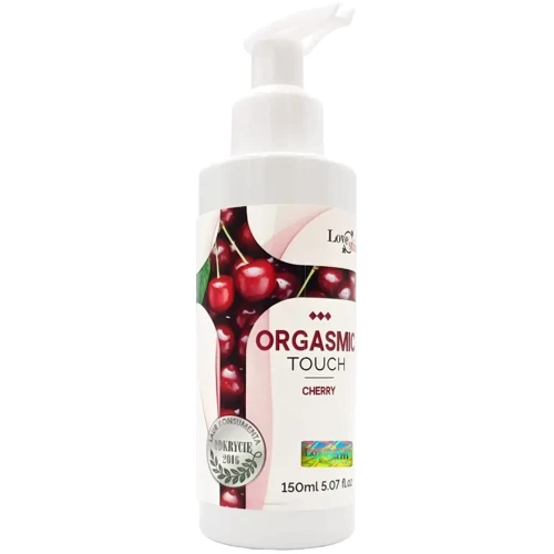 Лубрикант и массажный гель 2в1 с возбуждающим эффектом LoveStim - Orgasmic Touch Cherry, 150 ml