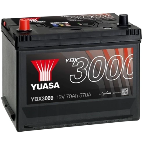 Автомобільний акумулятор Yuasa YBX3069