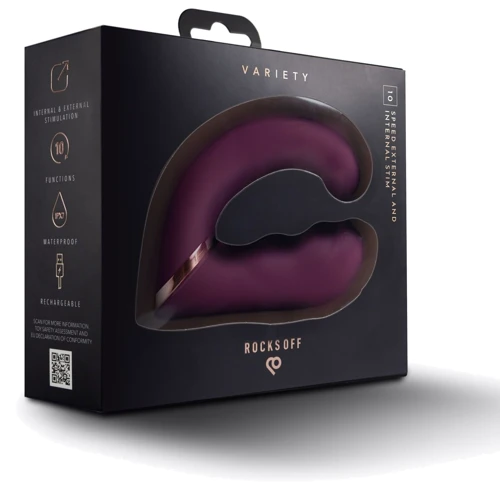 Вибратор Rocks Off Gemini Burgundy