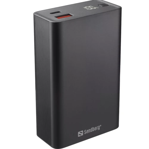 Внешний аккумулятор Sandberg Power Bank 20000mAh PD 65W Black (420-95): Количество USB 3