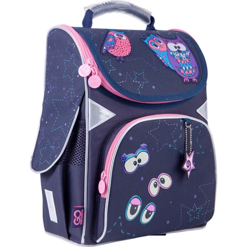 Рюкзак GoPack Education каркасний 5001-7 Magic Owls GO21-5001S-7: Спинка Ортопедичне (анатомічна)