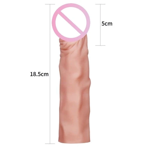 Насадка LoveToy Add 2" Pleasure X Tender, Flesh