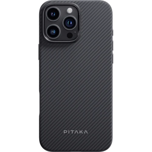 Чехол для iPhone Pitaka Military-Grade Protective Case Black/Grey Twill (KI1601PMPA) for iPhone 16 Pro Max фото 6