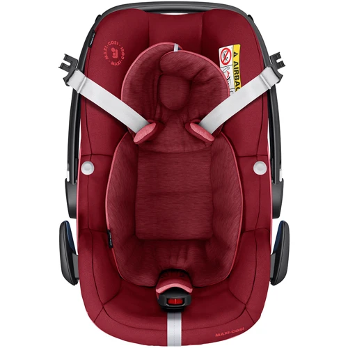 Автокрісло MAXI-COSI Pebble PRO i-Size Essential Red: Внутрішні ремені 3-х точковий ремінь з м'якими накладками