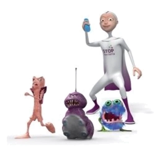 Пластилін Koh-I-Noor Stop bacteria, 200 г, 10 кольорів: Тип Дитячий