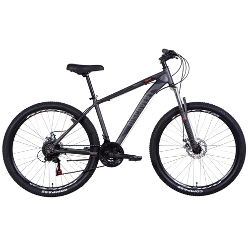 Велосипед Discovery BASTION 2021 M 27.5" графитовый (OPS-DIS-27.5-028)