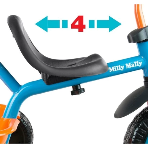Триколісний велосипед Milly Mally Turbo Blue (Tr-001) фото 9