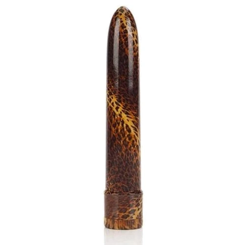 CalExotics Leopard Massager пластиковый вибратор, 17x3 см, Leopard