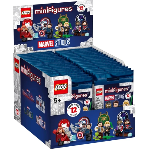 Конструктор LEGO Super Heroes Marvel Мініфігурки Studios 2-2021 (71031): Кількість деталей, шт. 10