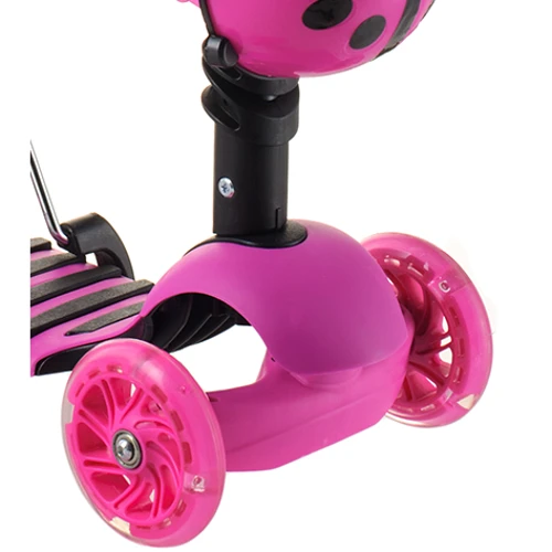Самокат Best Scooter розовый (11210): Тип тормоза ножной