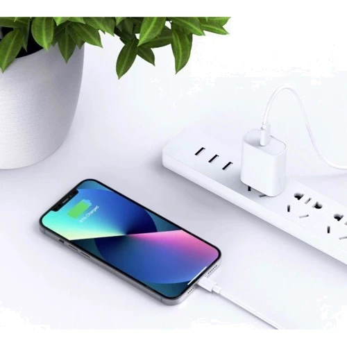 Зарядний пристрій WIWU USB-C Wall Charger Wi-U001 20W White: Особливості Быстрая зарядка, USB-C
