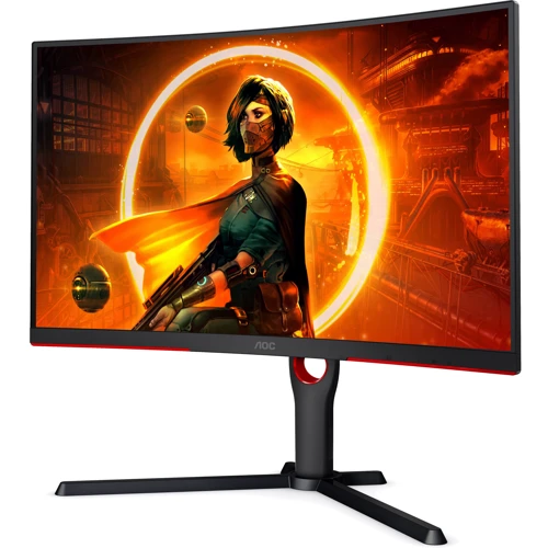 Монитор AOC C27G3U Black: Покрытие экрана матовое