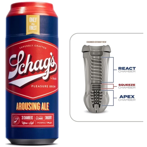 Мастурбатор Schag’s by Blush - Arousing Ale Masturbator - Frosted