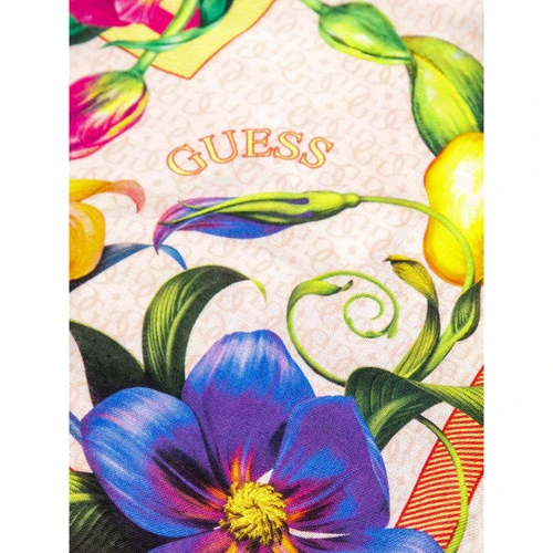 Женский платок Guess Printed Kefiah разноцветный (AW8464VIS03-BLS): Пол Женский