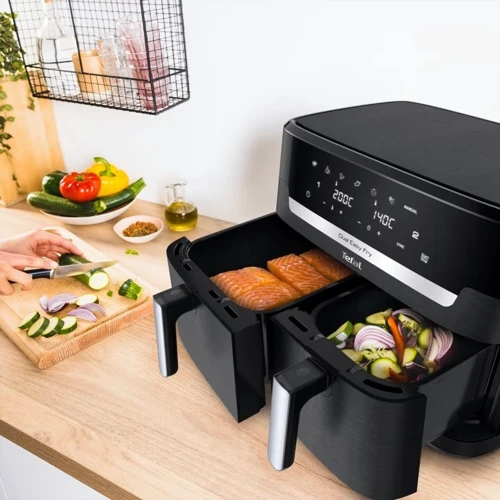 Фритюрниця Tefal Dual Easy Fry XXL EY9428E0: Потужність, Вт 2700