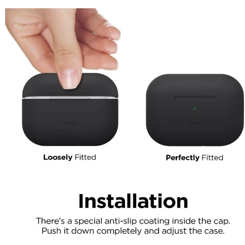 Чехол для наушников Elago Silicone Hang Case Pastel Green (EAPP2SC-HANG-PGR) for Apple AirPods Pro 2 фото 4