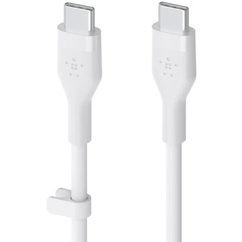 Кабель Belkin Cable USB-C to USB-C Silicone 1m White (CAB009BT1MWH): Тип USB-C - USB-C