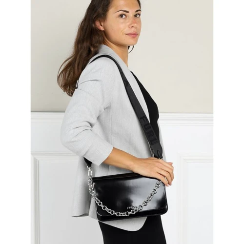 Жіноча сумка Furla plendida S Shoulder Bag чорна (WB00358BX0209O9200): Застібка Магнитная