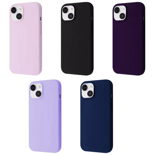 Чехол для iPhone Proove Silicone Case with Magnetic Ring Chalk Pink for iPhone 14: Цвет розовый