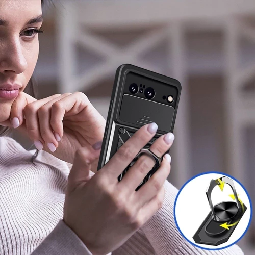 Чехол для телефонов BeCover Military Black for Google Pixel 8 (710663): Цвет черный