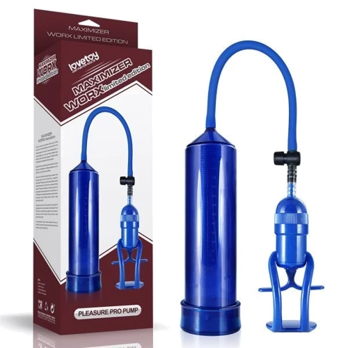 Вакуумная помпа LoveToy Maximizer Worx Limite Edition, Blue