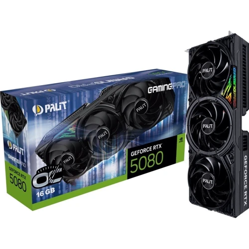 Видеокарта PALIT Nvidia GeForce RTX 5080 GamingPro OC 16GB GDDR7 (NE75080S19T2-GB2031A) UA: Назначение Геймерские