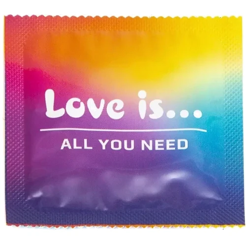 Ароматизированные презервативы Love is... дыня, 3 шт