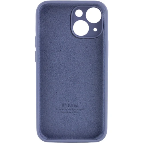 Чехол для iPhone Mobile Case Silicone Case Full Camera Protective Lavender Gray for iPhone 15: Цвет фиолетовый