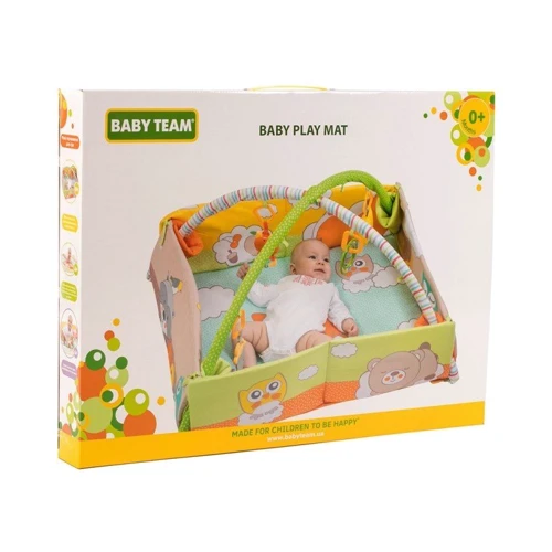 Развивающий коврик с дугами и бортиками Baby Team (8566): Тип развивающий коврик